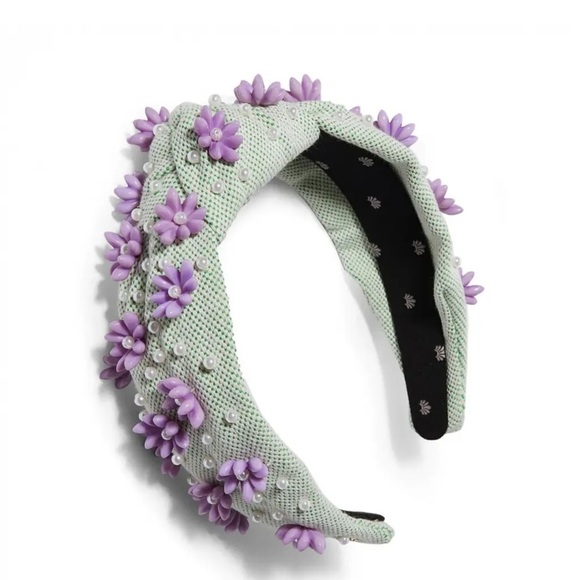 lele sadoughi "petunia embellished knot headband NWT - Picture 1 of 5